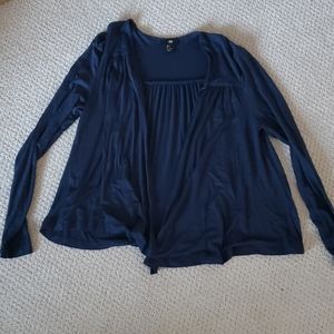 Blue H&M cardigan